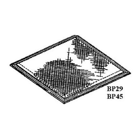 Broan-Nutone ALU Repl Range Filter BP29
